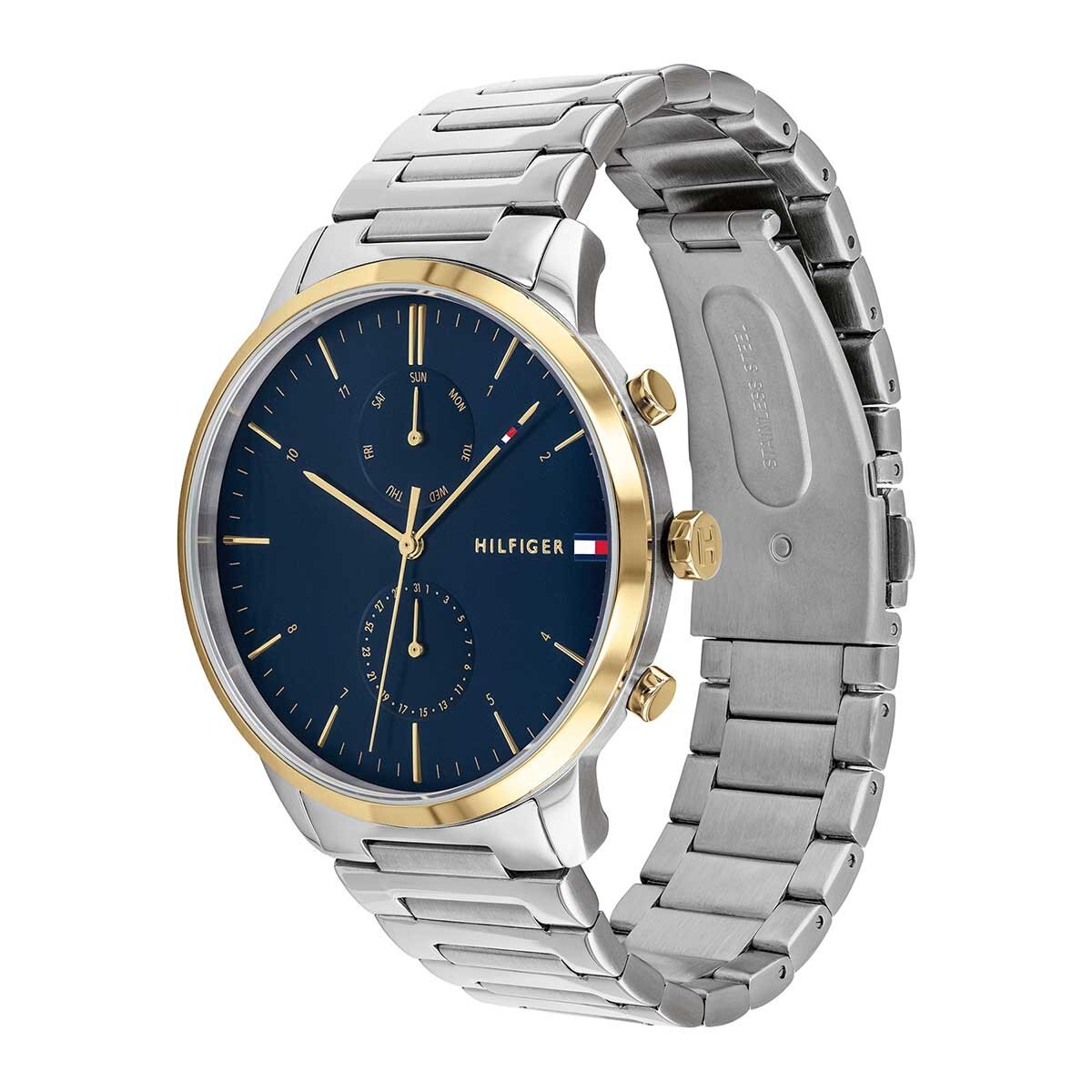 Reloj Hunter con Bisel Dorado para Caballero Tommy Hilfiger