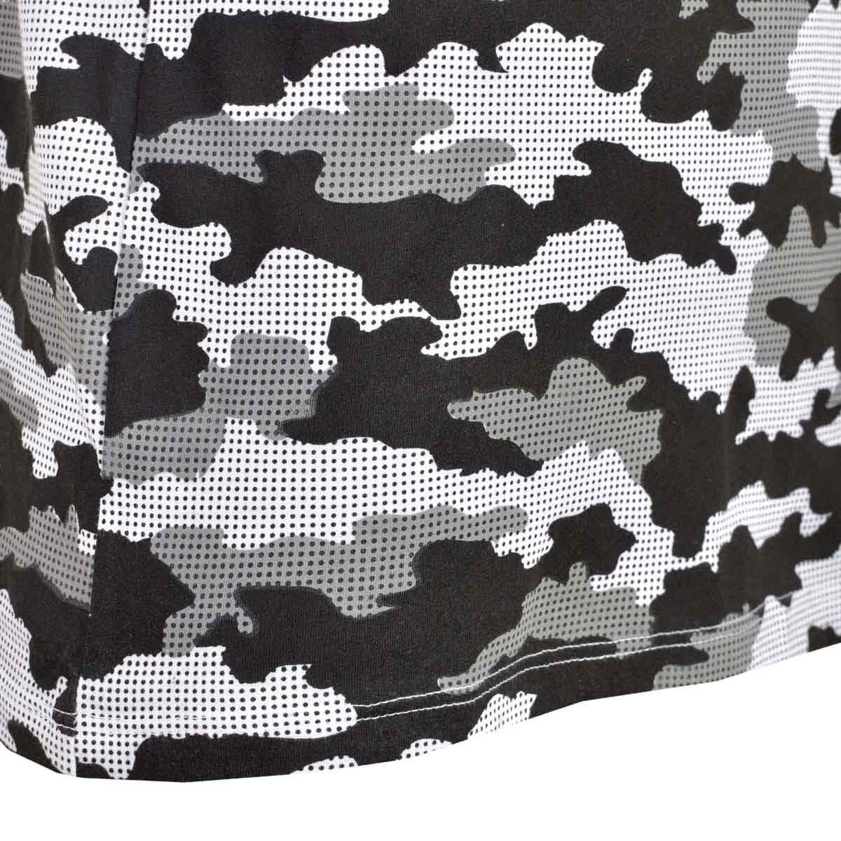 Playera con Estampado Camuflaje Y Bolsa Fukka para Caballero