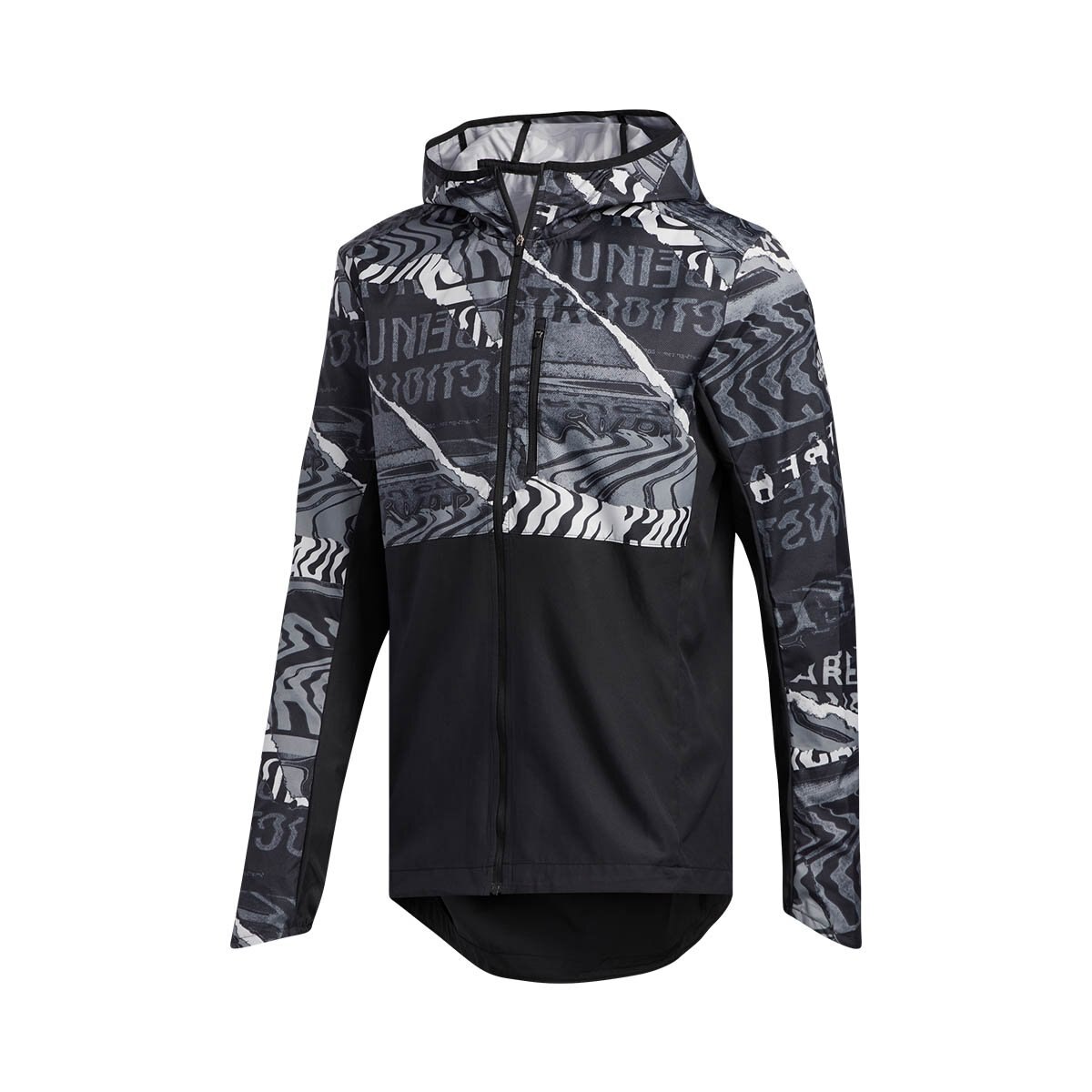 Chamarra Combinada Running Adidas - Caballero