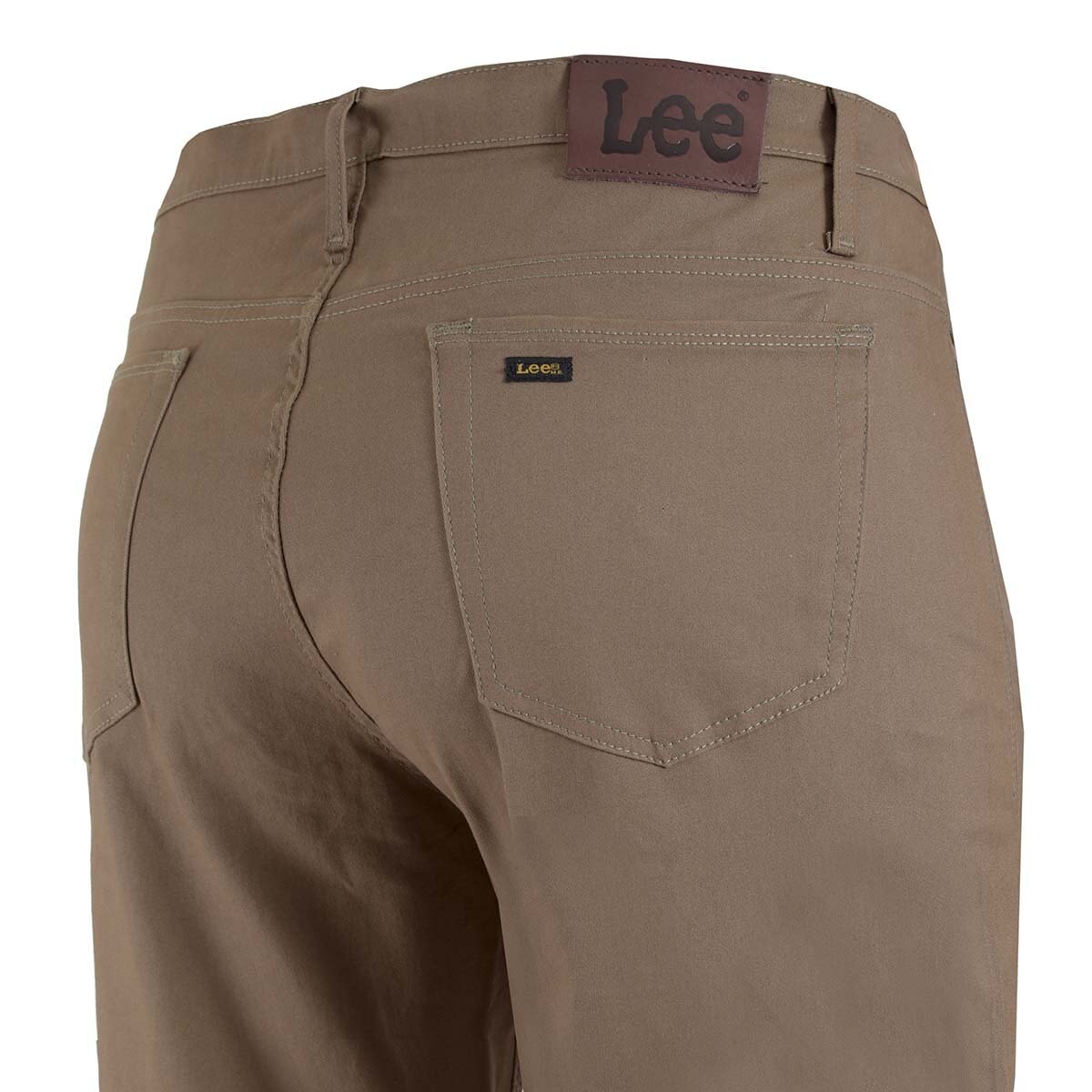 Pantalón Café 5 Pocket Slim Fit Lee para Caballero