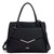 Bolso Knollwood Tipo Large Satchel Color Negro G By Guess