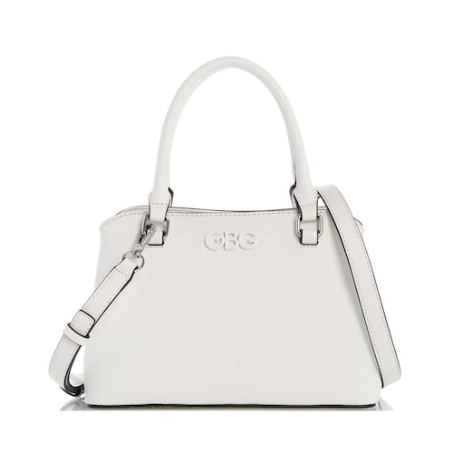 Bolso Saintfield Tipo Satchel Color Blanco G By Guess