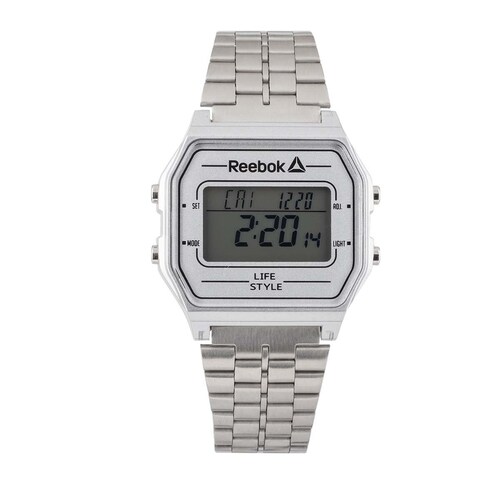 Reloj Plata Digital para Caballero Reebok
