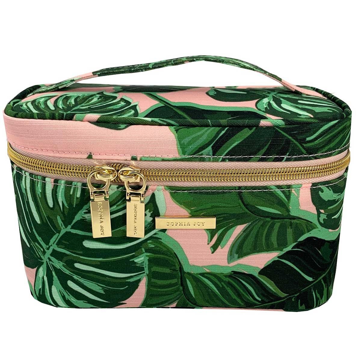 Cosmetiquera Set de 2 Piezas Estampado Selva Modella