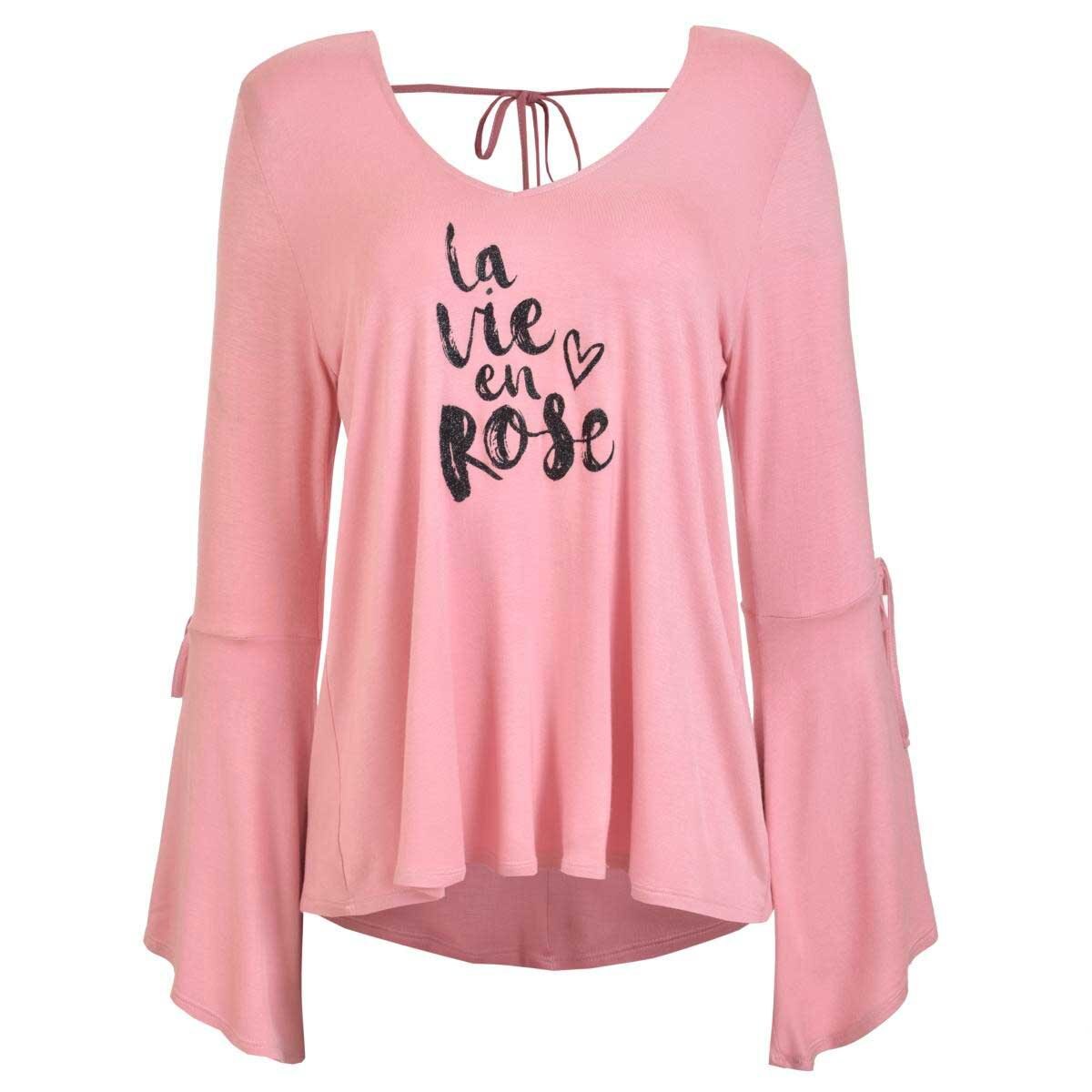 Blusa para Dama de Manga Larga Fukka