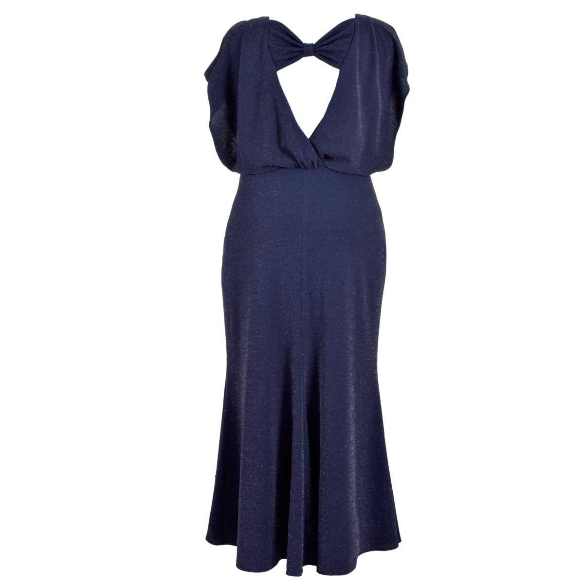 Vestido Largo Manga Mariposa Nikki Italy para Dama