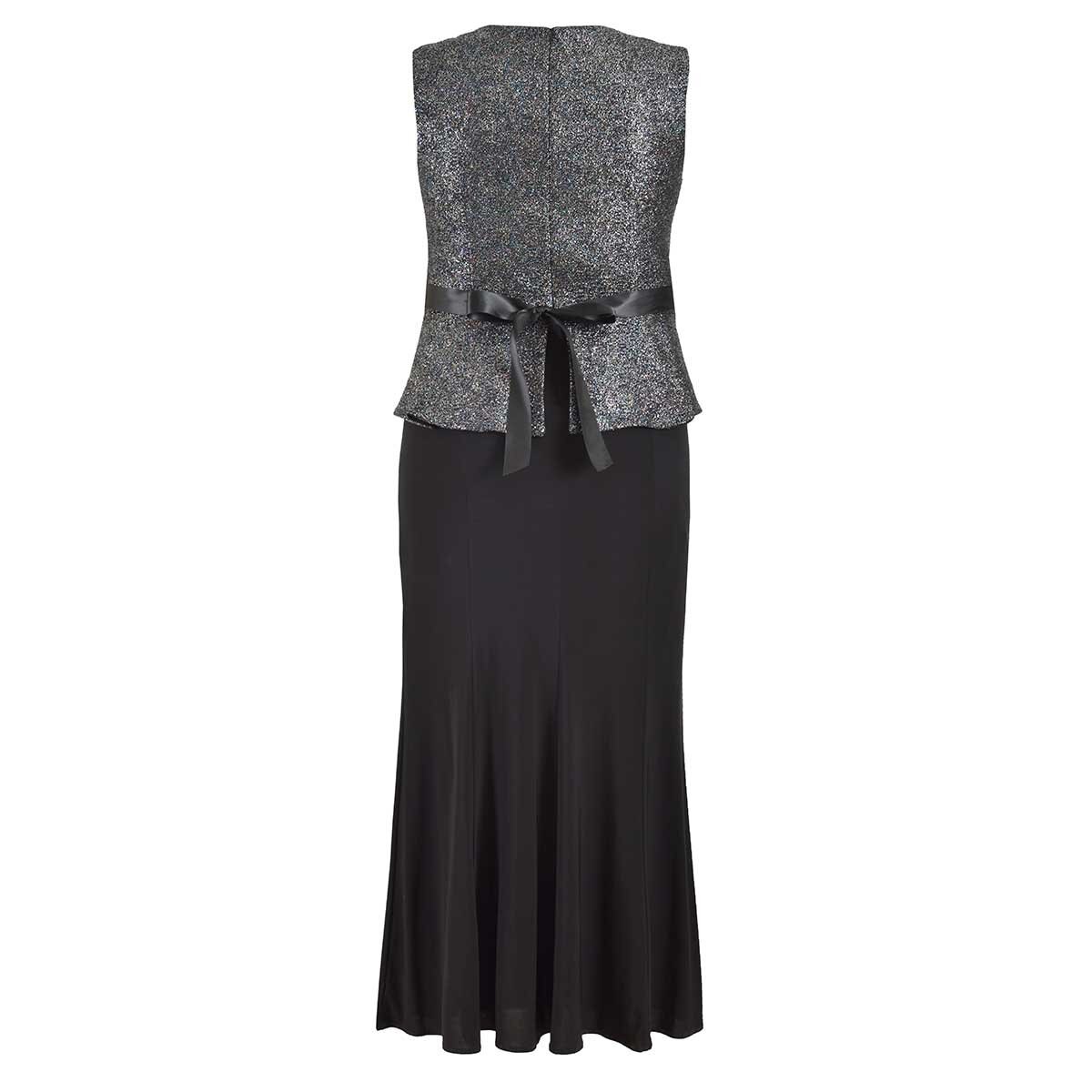 Vestido Largo de Dama Tela Metálica Nikki Italy para Dama
