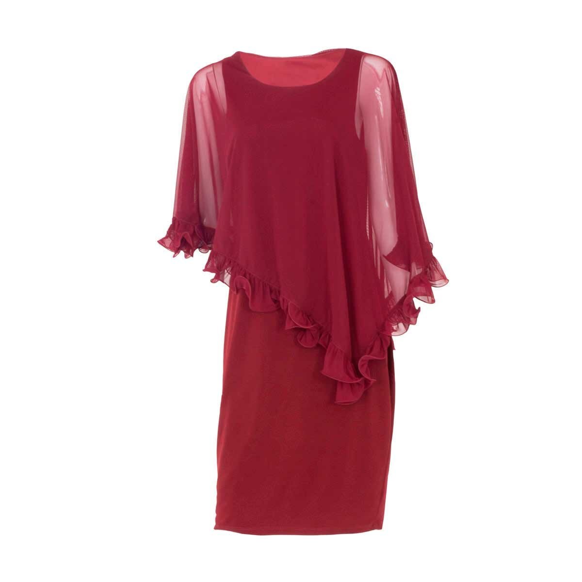 Vestido Recto con Ensamble Noshe Plus para Dama