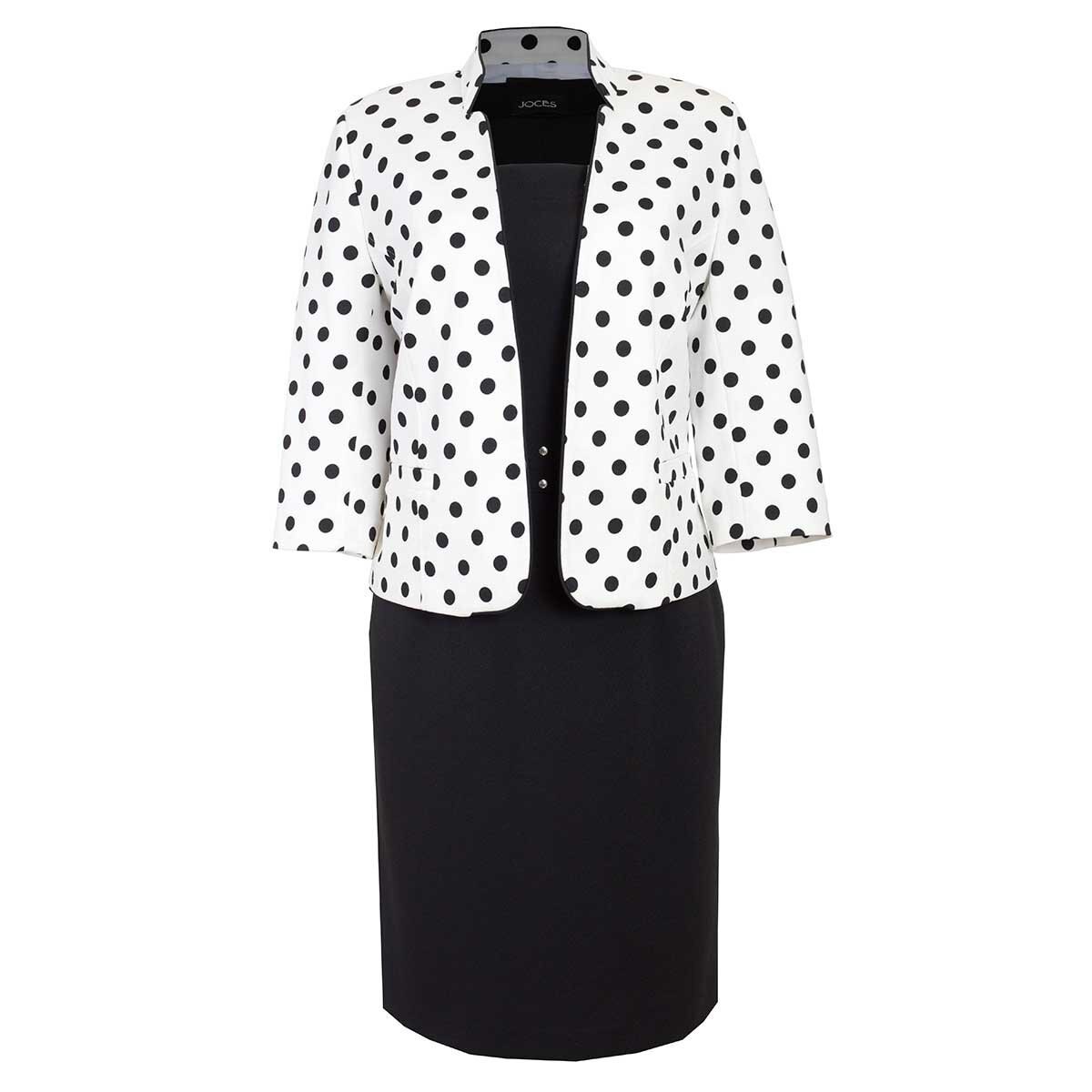 Conjunto Negro de 2 Pzas Saco Y Vestido Joces para Dama