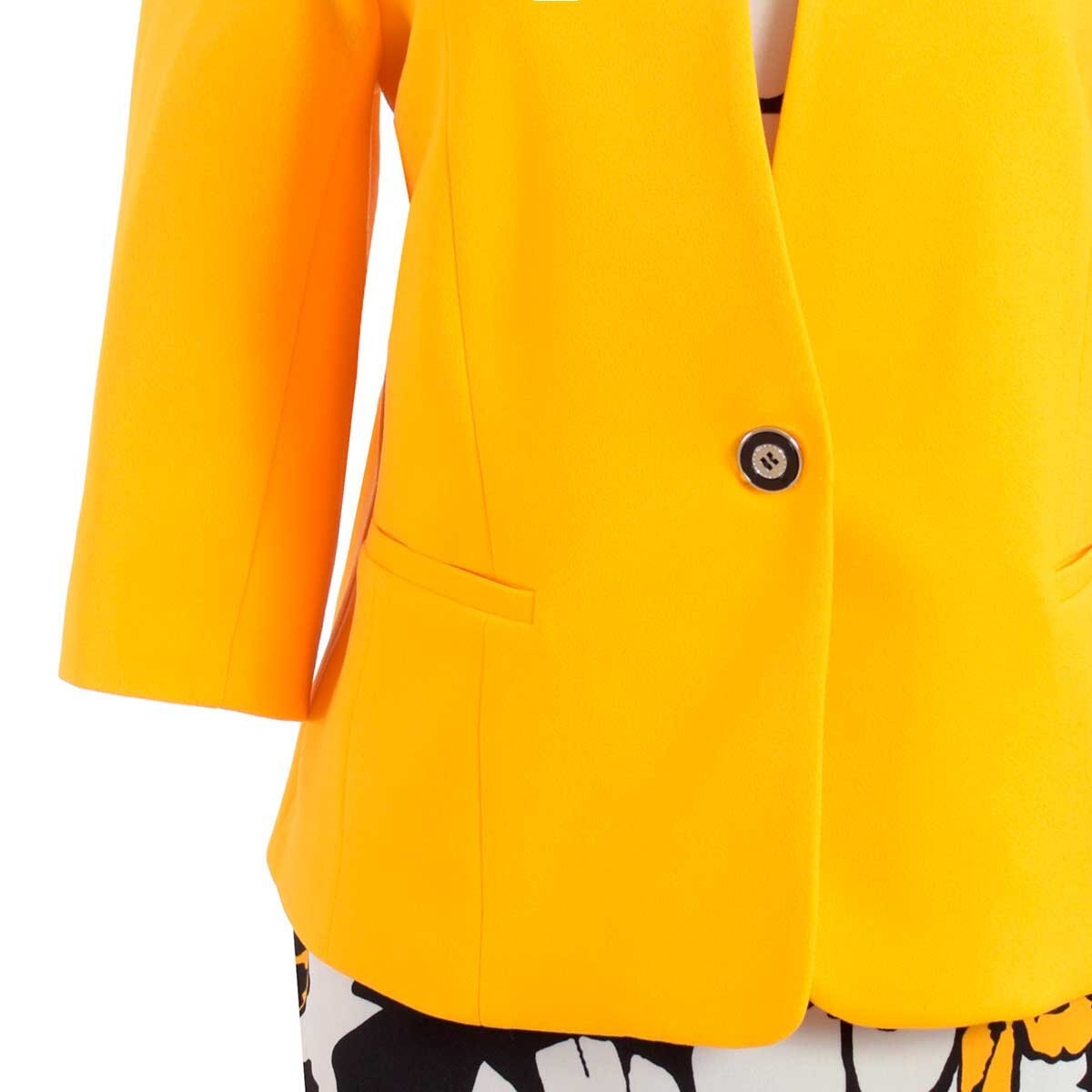 Conjunto Amarillo de 2 Pzas Saco Y Vestido Joces para Dama