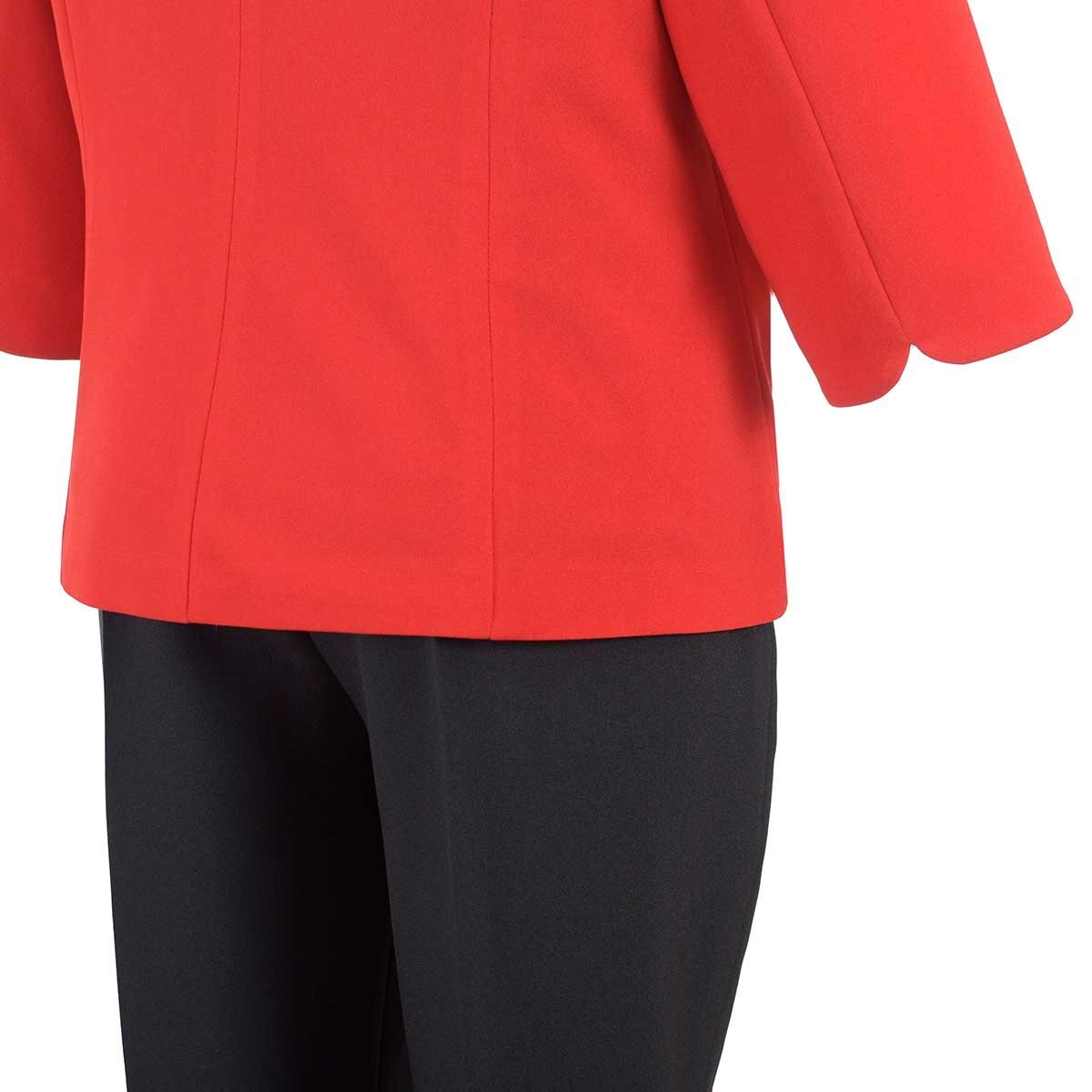 Conjunto Rojo de 3 Pzas Saco, Top Y Pantalón Joces para Dama
