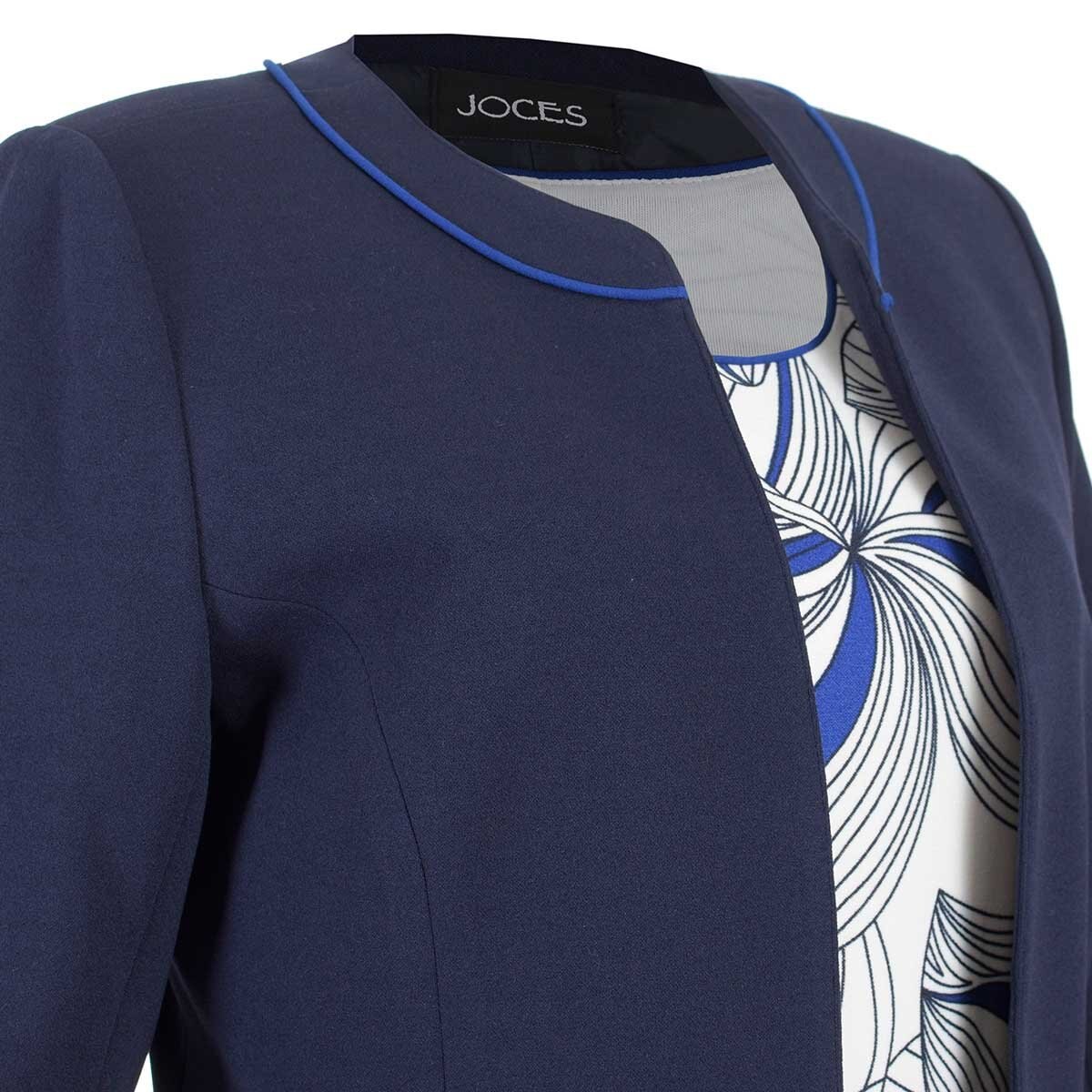 Conjunto Azul de 2 Pzas Saco Y Vestido Joces para Dama