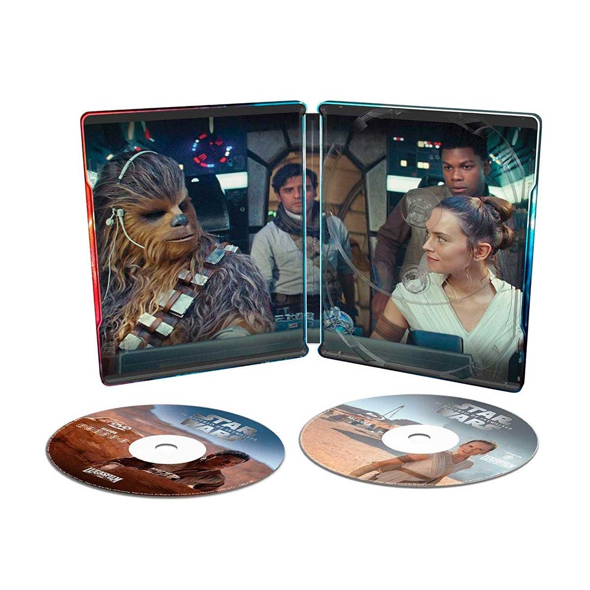 Preventa - Blu Ray + Dvd Steelbook Star Wars el Ascenso de Skywalker