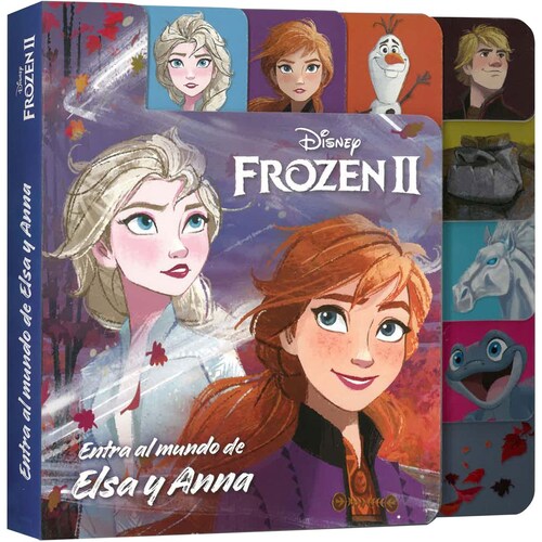 Frozen II Entra al Mundo de Elsa Y Anna (Libro Doble Pesta&ntilde;as) Lexus