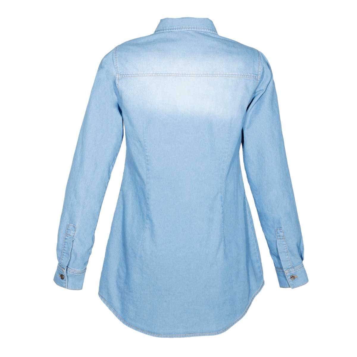 Blusa para Dama Camisera con Botones al Frente Mama Mia