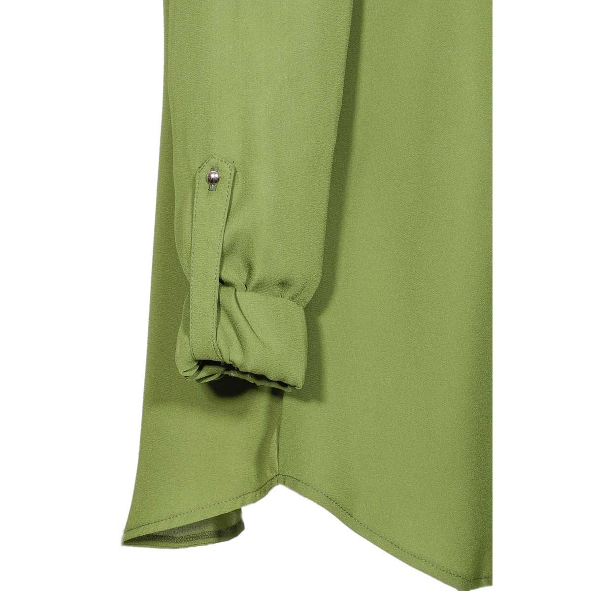 Blusa para Dama Cuello Mao con Elevador Nine To Go
