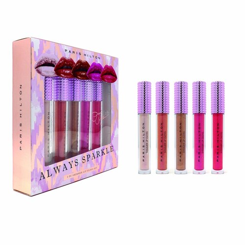 Set de Lipsticks Paris Hilton Always Sparkle 5 Colores