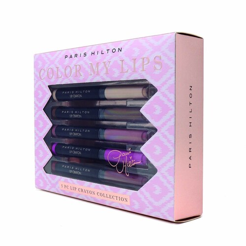 Set de Lipstick en Crayon Paris Hilton 5 Piezas