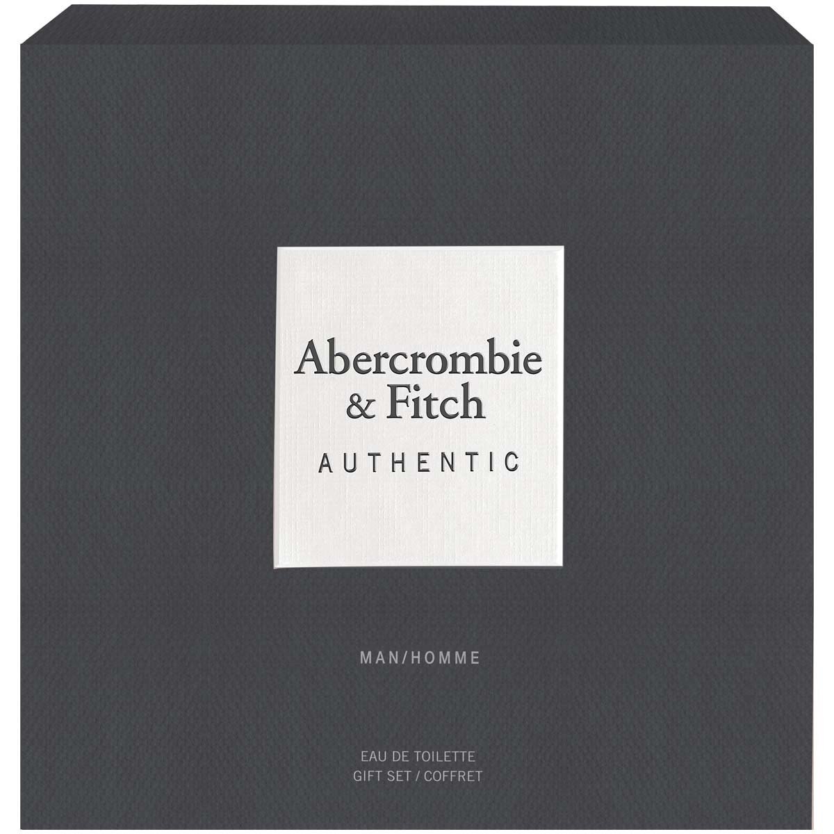 Estuche para Caballero Abercrombie & Fitch Authentic Edt 100 Ml