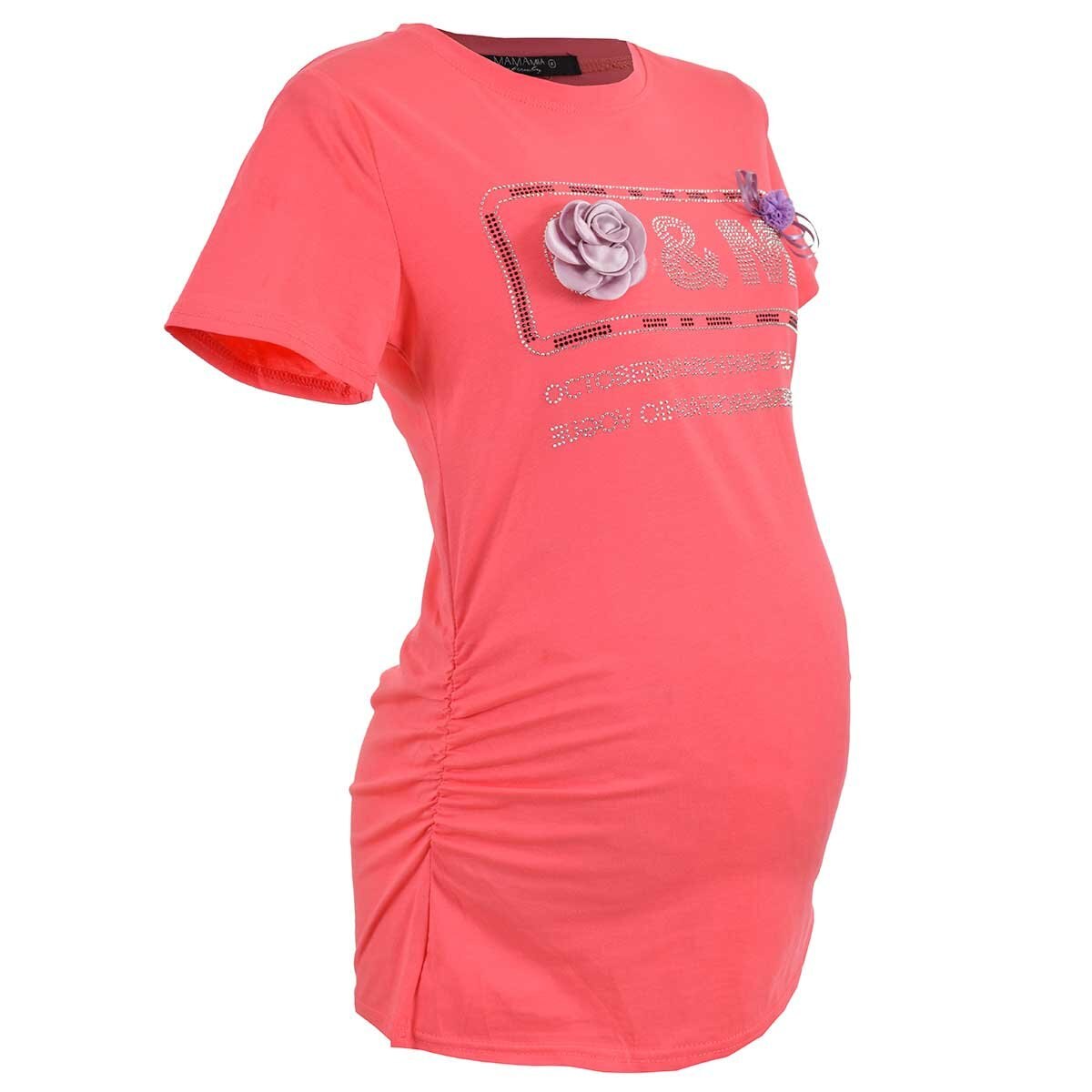 Playera para Dama Manga Corta Cuello Redondo Mama Mia