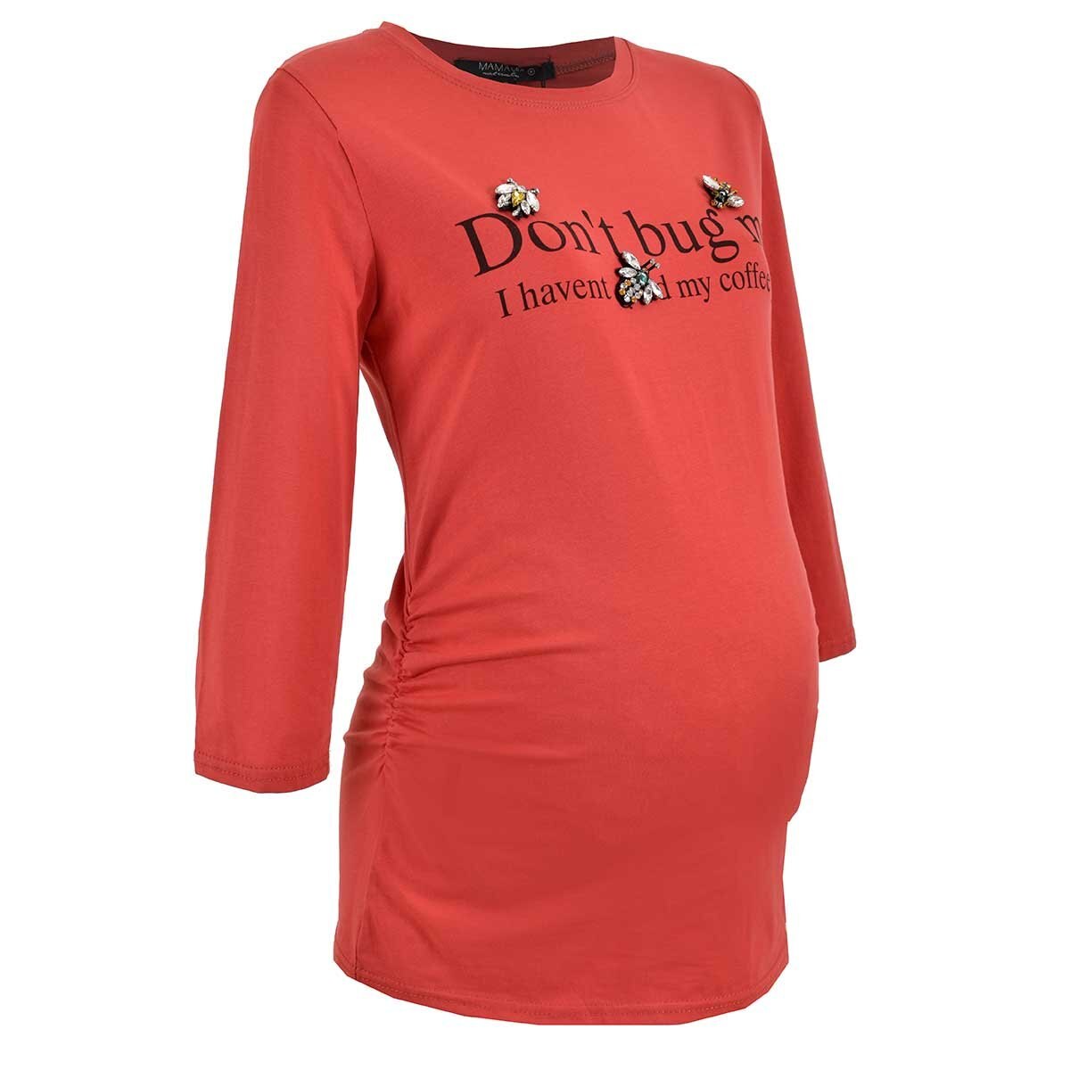 Playera para Dama Manga 3/4 con Estampado Mama Mia
