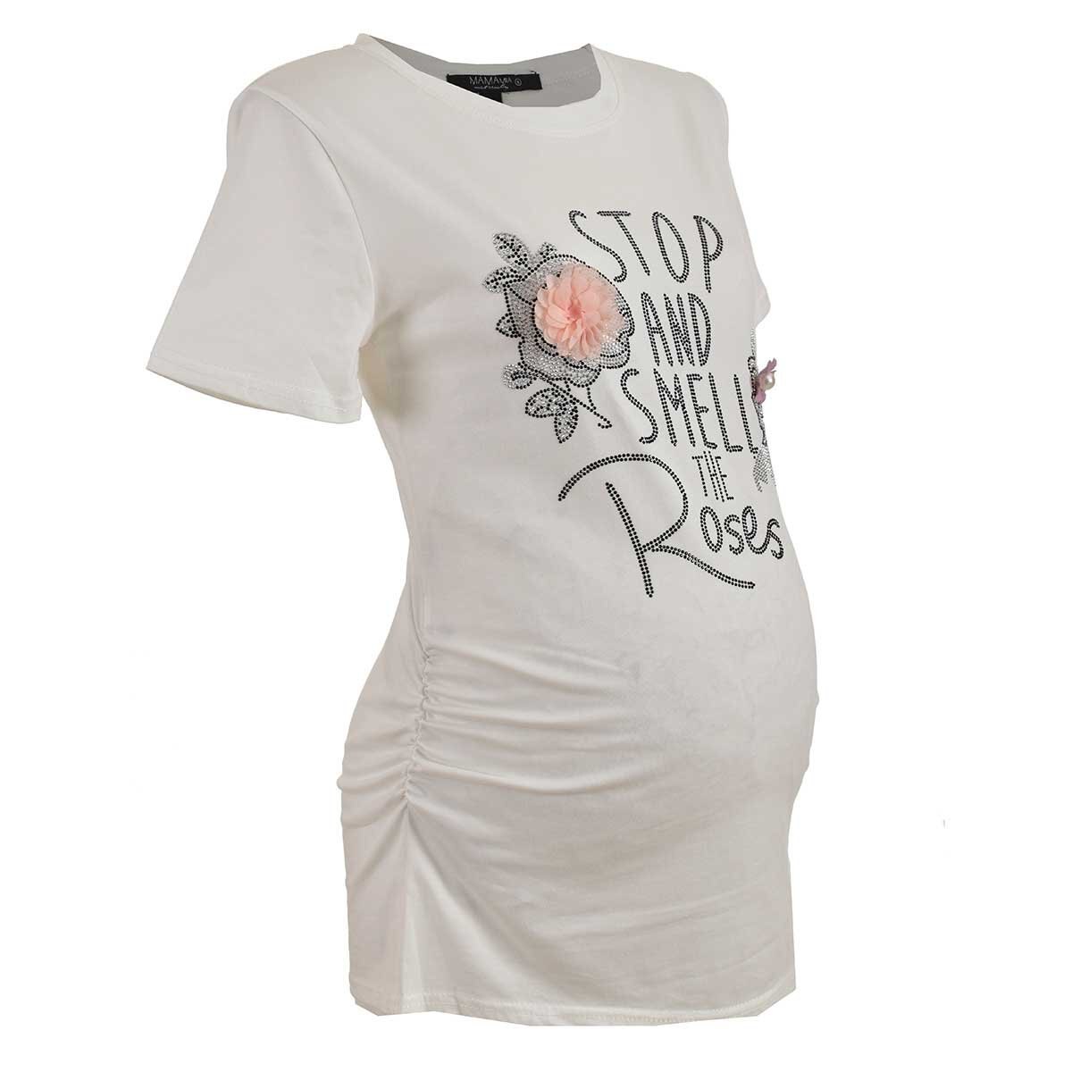 Playera para Dama con Aplicación al Frente Roses Mama Mia