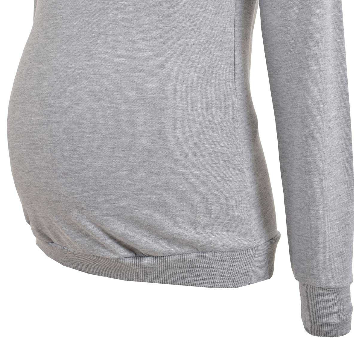Sudadera con Aplicación al Frente Mama Mia para Dama