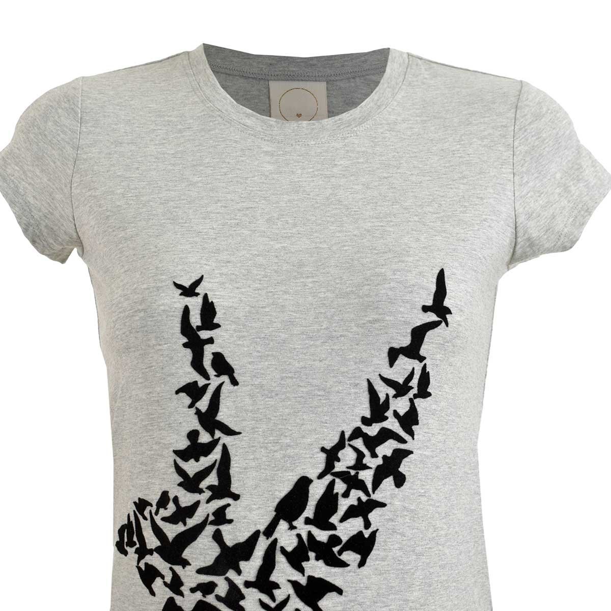 Playera para Dama Estampado al Frente Nine To Go