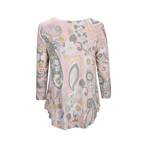 Blusa para Dama con Estampado de Flores Ruby Rd