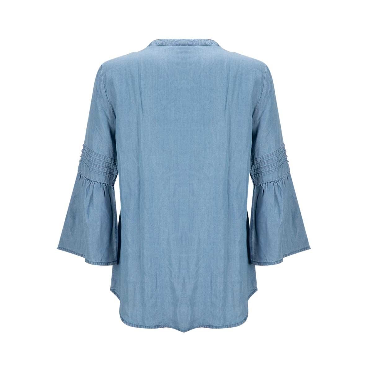 Blusa para Dama con Pliegues Ruby Rd