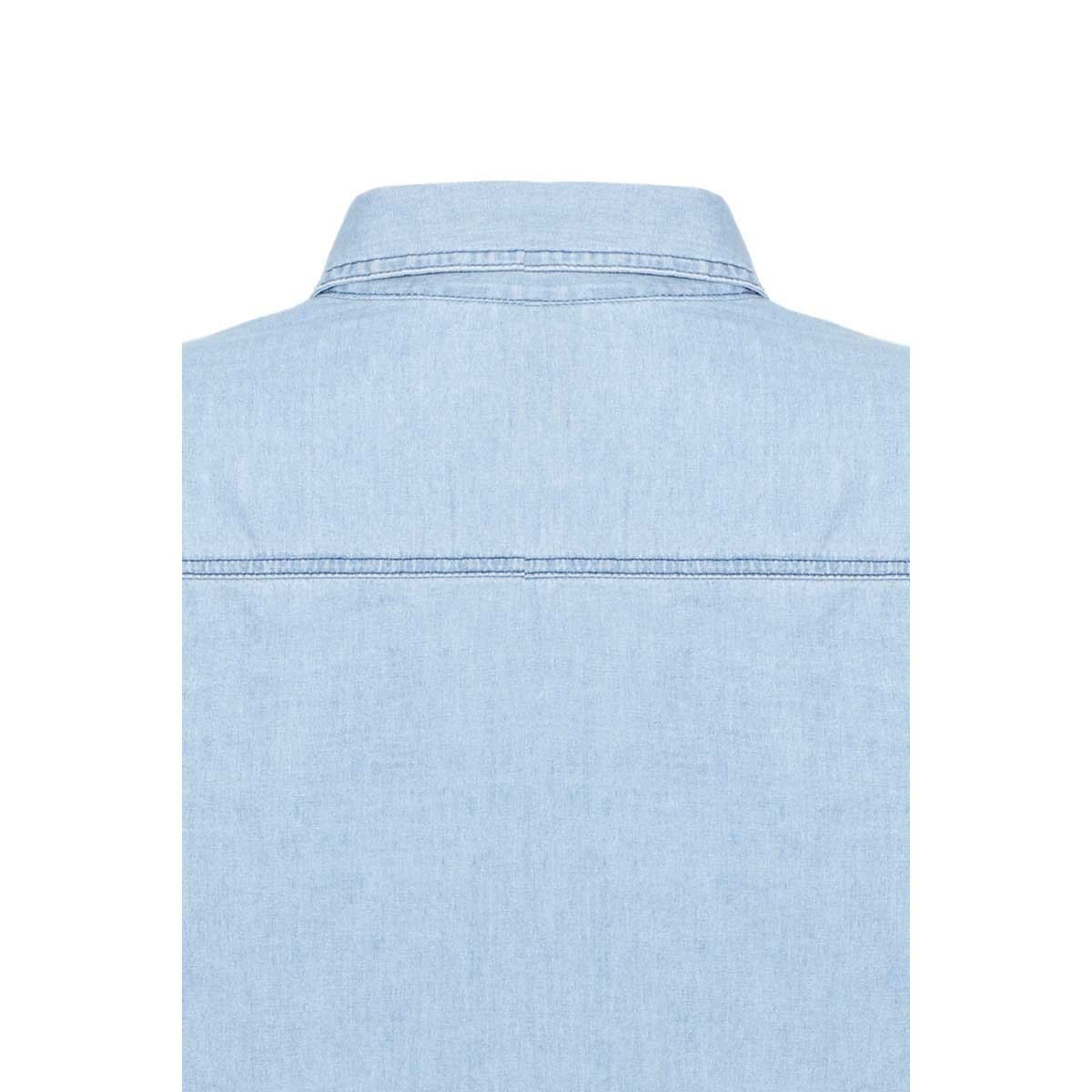 Blusa para Dama Camisera Bolsas Denim Nine To Go