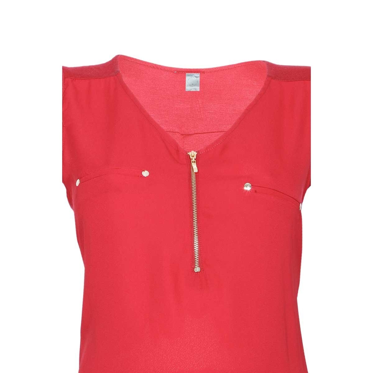 Blusa para Dama Cierre Y Vivos Nine To Go