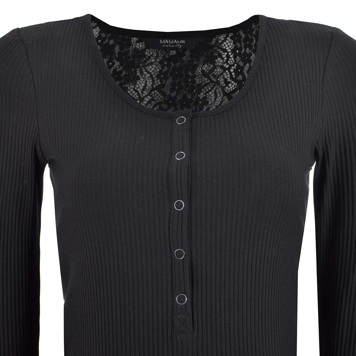 Blusa para Dama Aplicación de Encaje Mama Mia