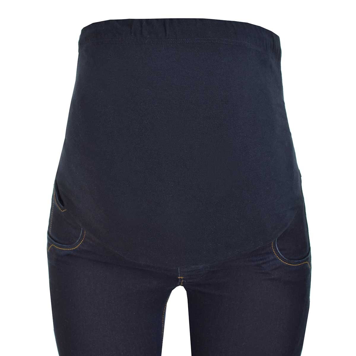 Pantalón de Mezclilla Panel Medio Mama Mia para Dama