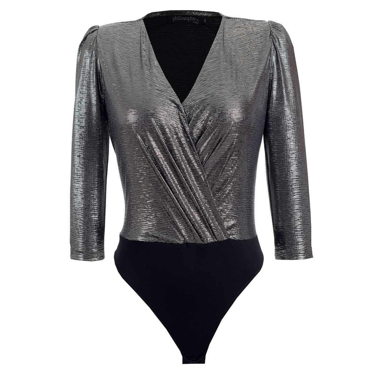 Body Metálico Philosophy Jr para Dama