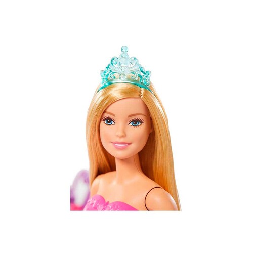 Muñeca Barbie Princesa y Carruaje Dreamtopia