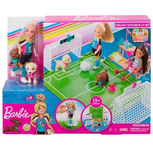 Muñeca Barbie Chelsea Futbolista Dreamhouse Adventures