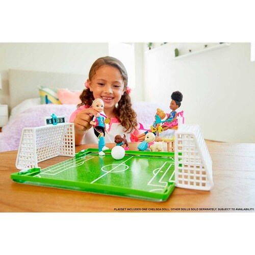 Muñeca Barbie Chelsea Futbolista Dreamhouse Adventures