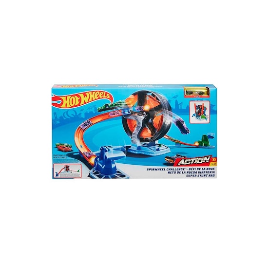 Hot Wheels Looping De Autos Desafio De La Rueda Gjm77 Mattel Hot