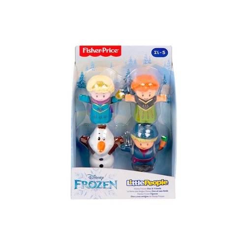 Juguete para Bebés Little People Elsa y Amigos Frozen