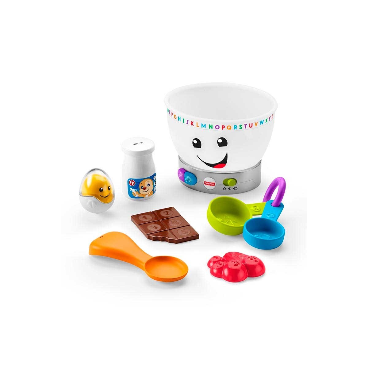 Juguete Infantil Tazón Combina y Aprende Ríe y Aprende Fisher-Price