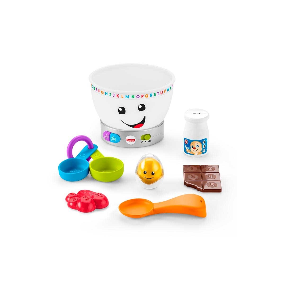 Juguete Infantil Tazón Combina y Aprende Ríe y Aprende Fisher-Price