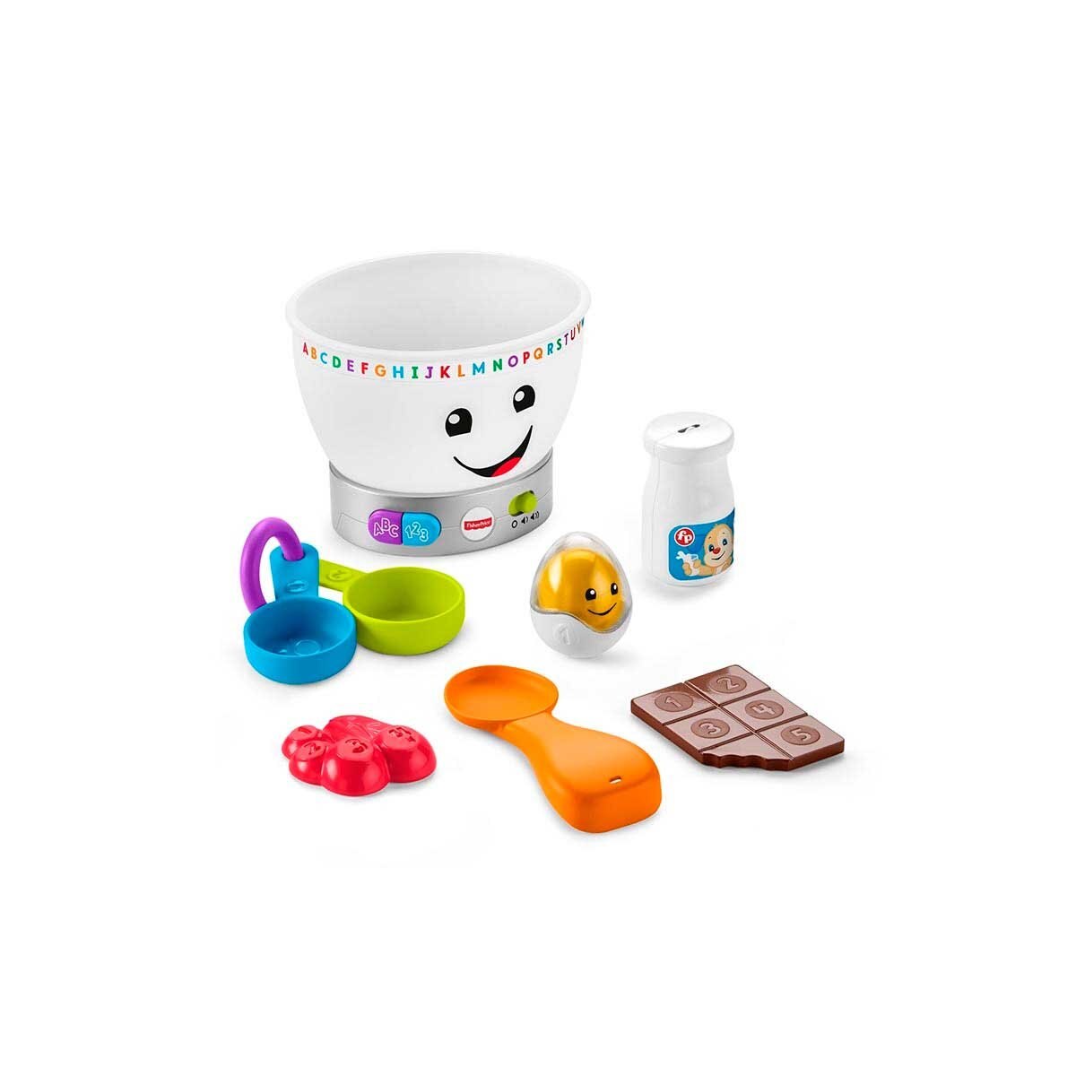 Juguete Infantil Tazón Combina y Aprende Ríe y Aprende Fisher-Price