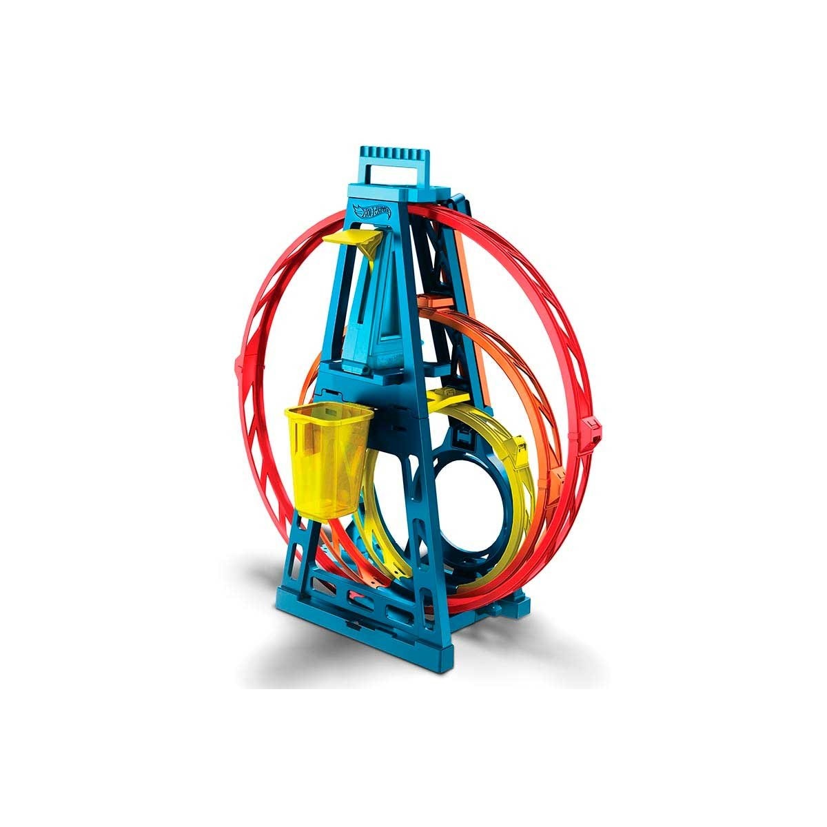 Complemento para Pistas Hot Wheels Triple Loop Track Builder