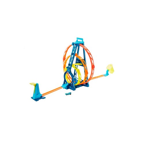 Complemento para Pistas Hot Wheels Triple Loop Track Builder