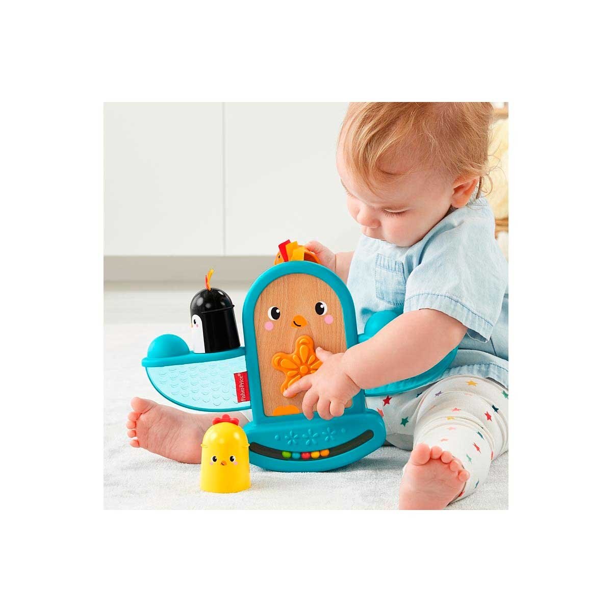 Juguete Infantil Pollito Apila y Descubre Fisher-Price
