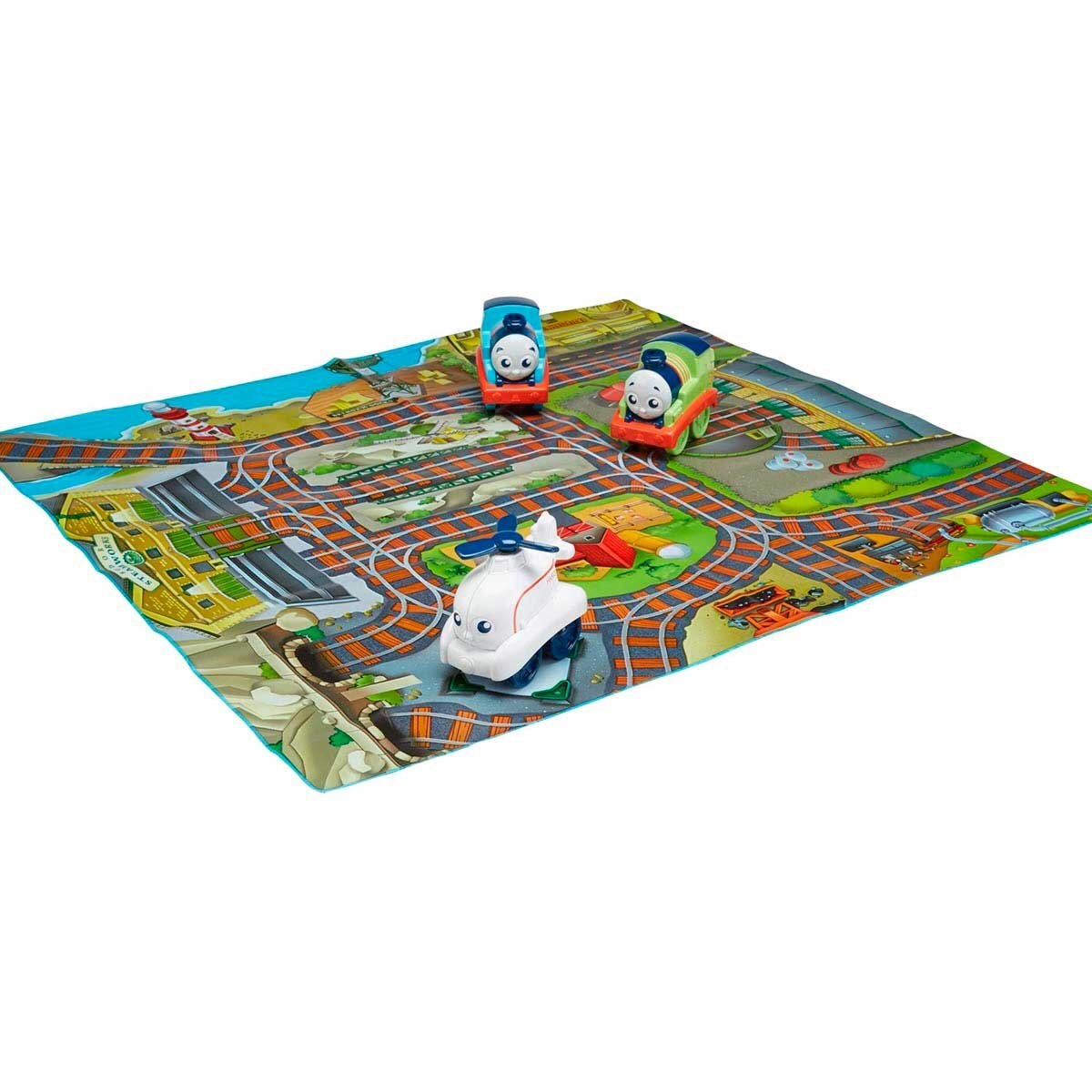 Juguete Infantil Locomotora de Juguete Trenes Mi Primer Thomas y Escenario Sodor Thomas & Friends Fisher-Price