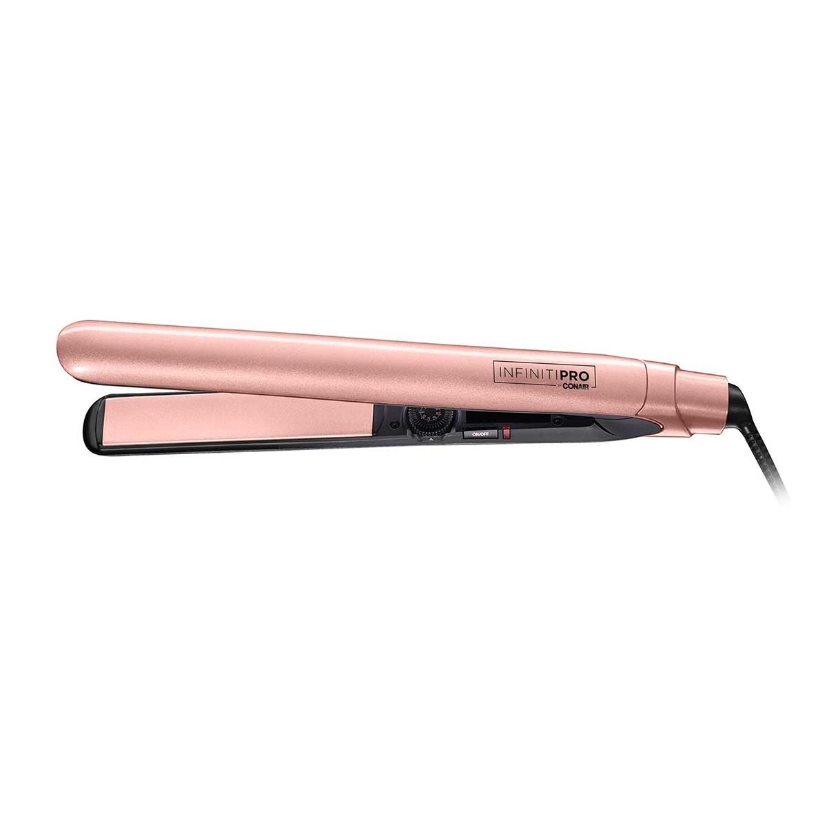 Alaciadora 1" 235°C Máxima Rose Gold Argán Keratina Conair