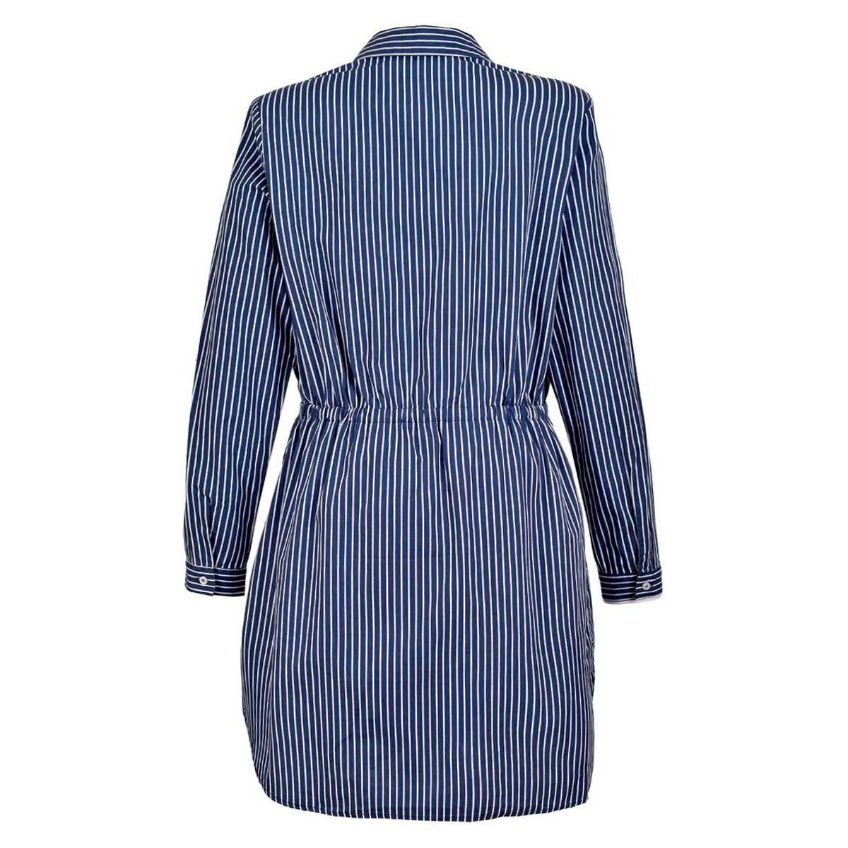 Vestido Cuello Camisero Jeanious Plus para Dama
