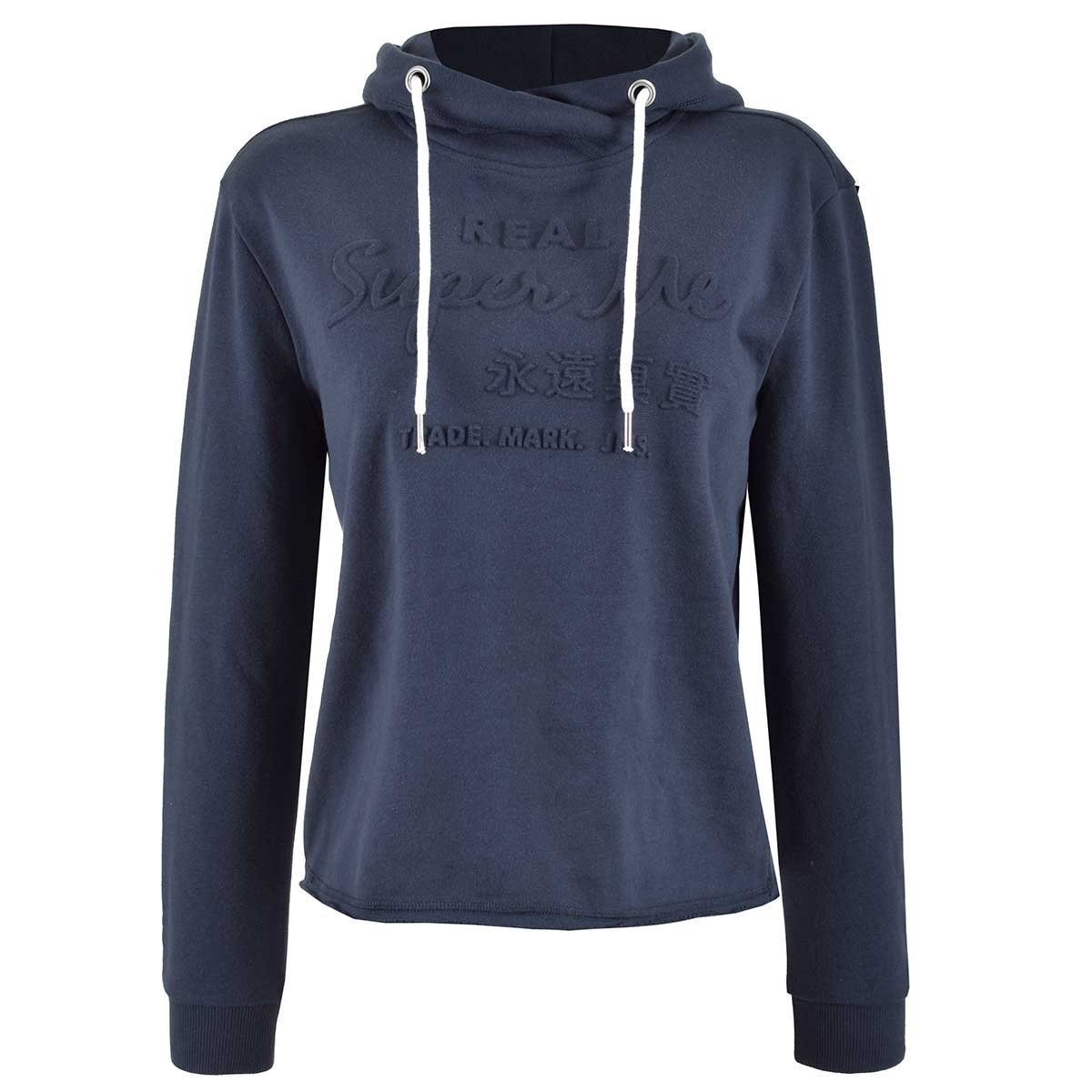 Sudadera de Punto con Capucha Jeanious Plus para Dama